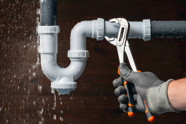 Professional Drain Cleaning technician working in Henderson, NC